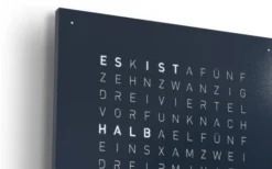 Qlocktwo Earth 45 Universe Edition Midnight