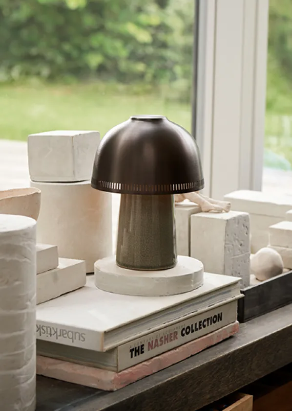 Raku Portabel Bordslampa
