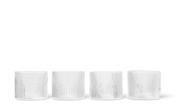 Ripple Glas Low 4-Pack