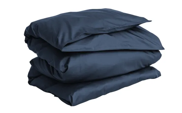 Sateen Påslakan Enkelt Marine