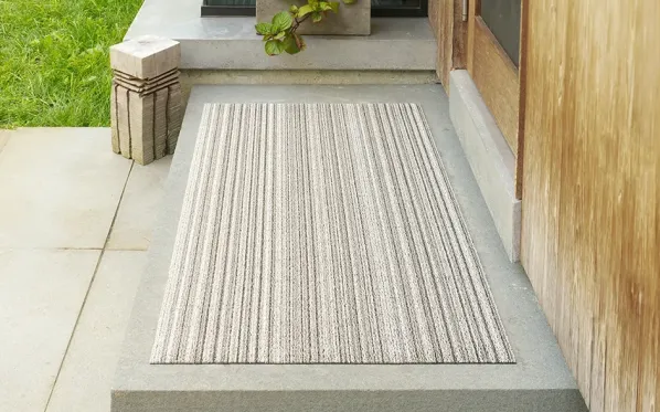 Shag Rug Skinny Stripe Dörrmatta
