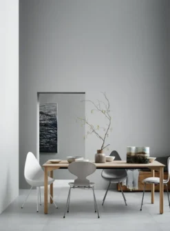 Sjuan 3107 Stol Helklädd läder Grace Walnut