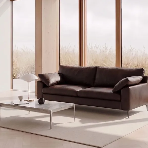 SL 329 Soffa 2-sits Läder