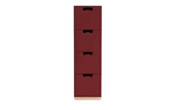 Snö J4 Byrå Brown Red