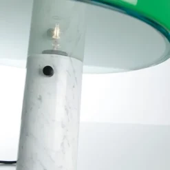 Snoopy Bordslampa Grön