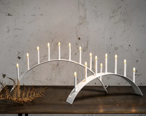 Spica Bow 9 Adventsljusstake