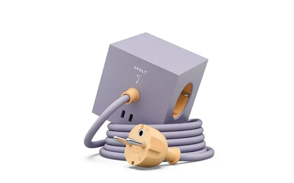 Square 1 Bauhaus USB-C/Magnet Grenuttag