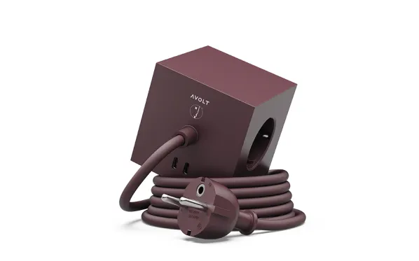 Square 1 Bauhaus USB-C/Magnet Grenuttag