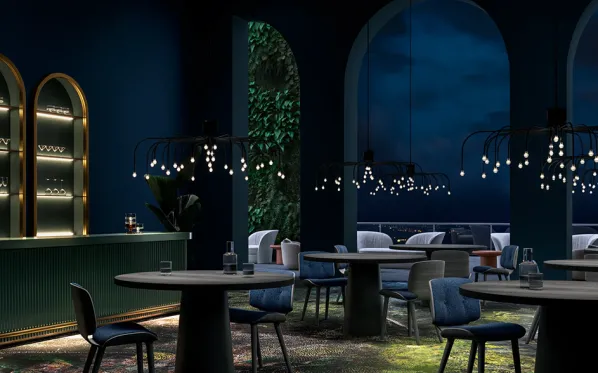Starfall Light Taklampa
