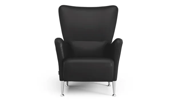 Stepp Fåtölj & Pall Läder