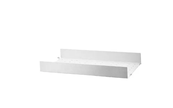 String Galvaniserad Hyllplan Metall 58 x 30 cm Hög Kant