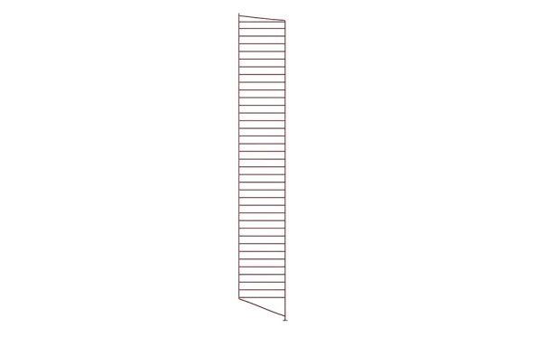 String Gavel Golv, 200 x 30 cm