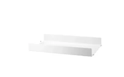 String Hyllplan Metall 58 x 30 cm Hög Kant