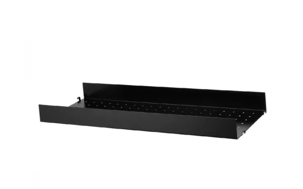 String Hyllplan Metall 78 x 30 cm Hög Kant