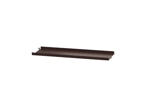 String Hyllplan Metall 58 x 20 cm Låg Kant