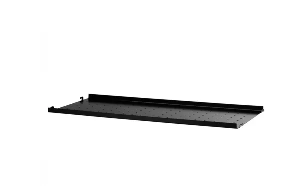 String Hyllplan Metall 78 x 20 cm Låg Kant