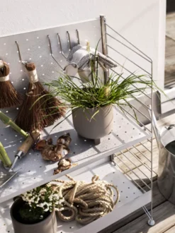 String Vertikala Dubbelkrokar Till Galvaniserad Ryggskiva 2-pack