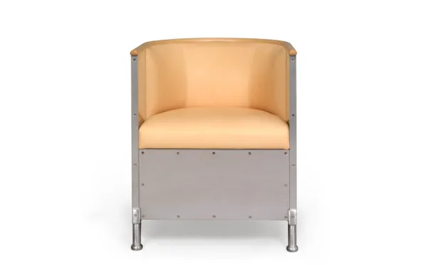 Theselius Aluminium Fåtölj