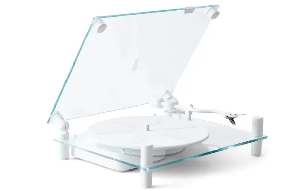 Transparent Turntable Skivspelare