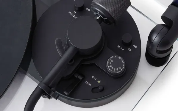 Transparent Turntable Skivspelare