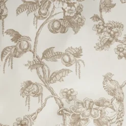 Tree Print Påslakan Dubbelt Taupe