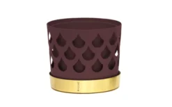 Trio Drop Kruka Dark Red