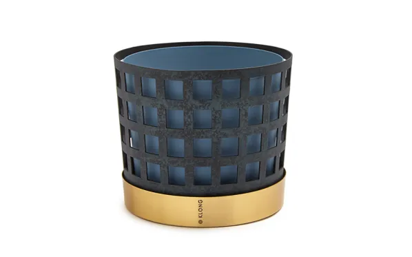Trio Square Kruka Blå