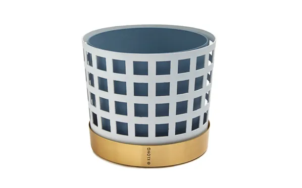 Trio Square Kruka Vit