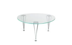 Trisuperellips Glas Soffbord