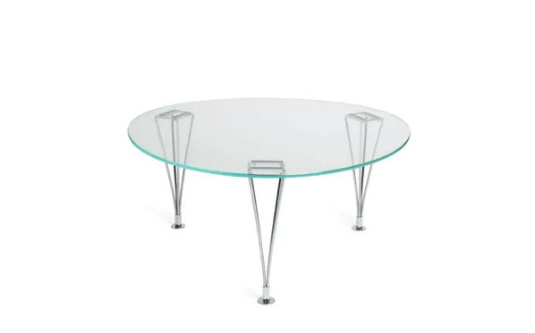 Trisuperellips Glas Soffbord