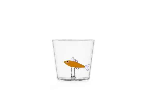 Tumbler Sardine Amber Glas