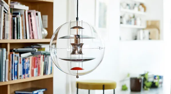 VP-Globe Färgat Glas Taklampa