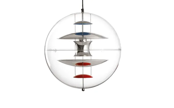 VP-Globe Färgat Glas Taklampa