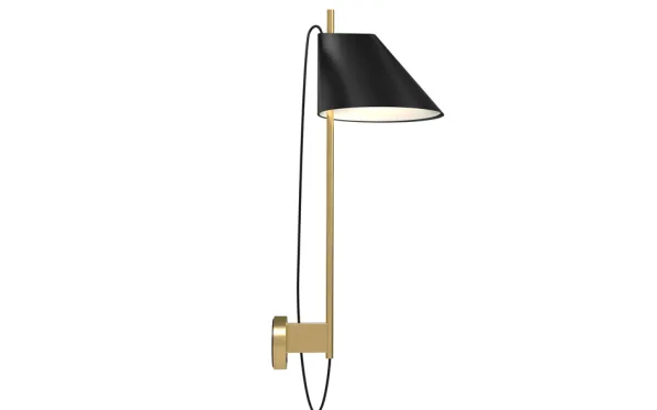 Yuh Brass Vägglampa